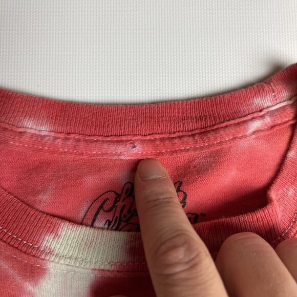 Cheech And Chong Men’s Officially Licensed Lit Tie Dye Long Sleeve T-Shirt SMALL - Picture 9 of 15